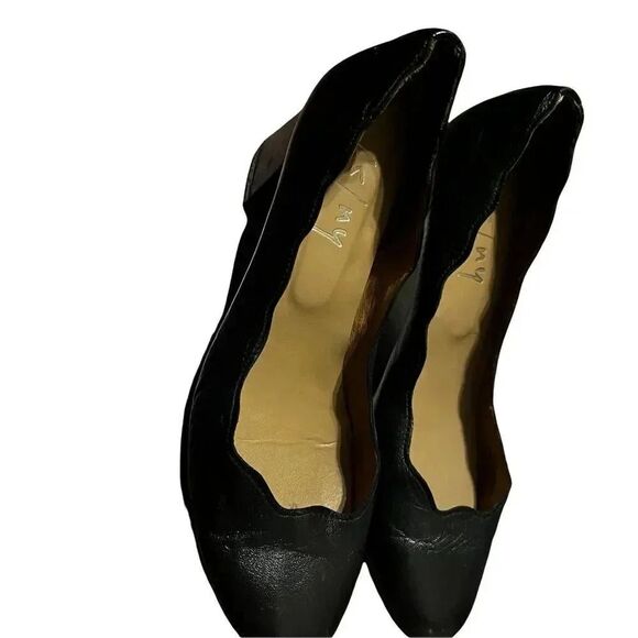 French Sole FS/NY Women’s Jigsaw Pump Black Size 8.5‎ B - Picture 3 of 8